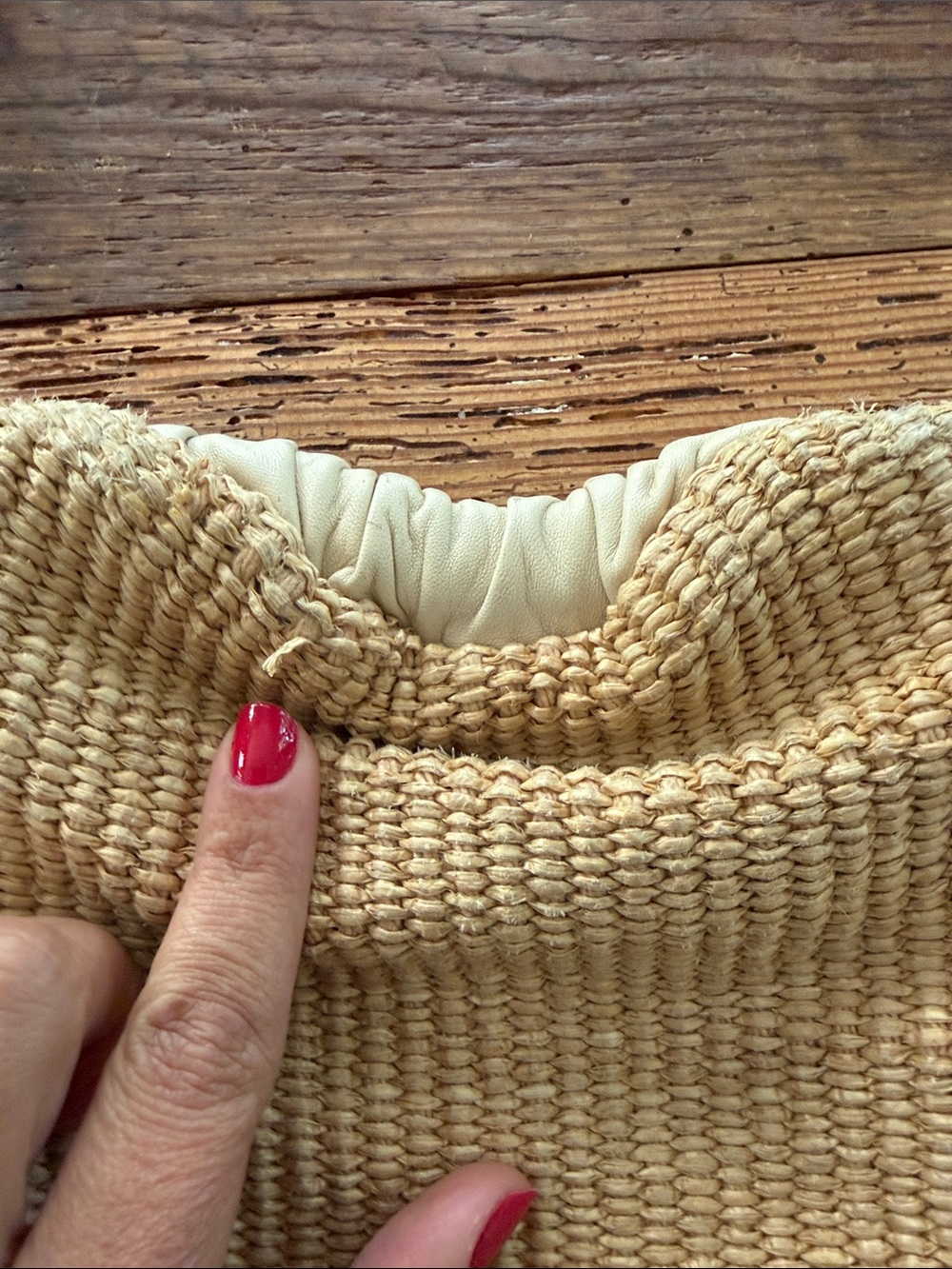 Mansur Gavriel Beige Mini Cloud Clutch - Picture 4 of 11